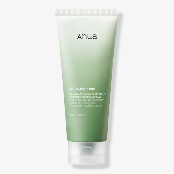 Anua heartleaf Quercentinol Pore Deep Cleansing Foam 150 ml