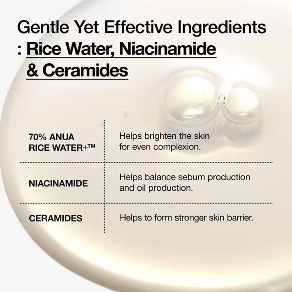 Anua Rice 70 Glow Milky Toner 40 ml