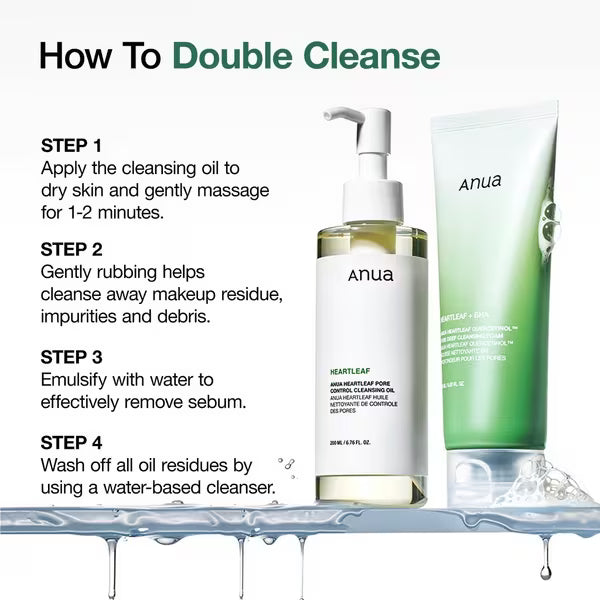 Anua heartleaf Pore Control Cleansing Oil 200 ml