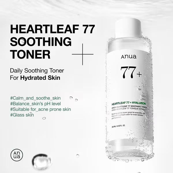 Anua Heartleaf 77% Soothing Toner 250 ml