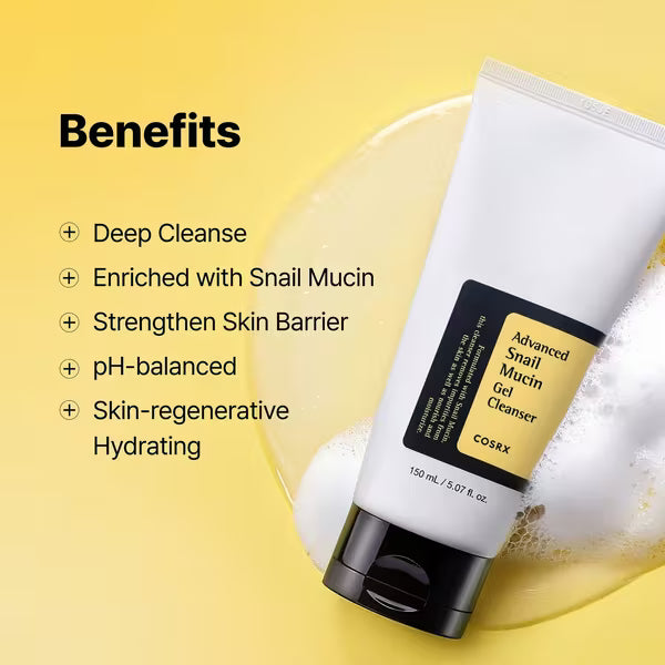 COSRX Advanced Snail Mucin Gel Cleanser 150ml